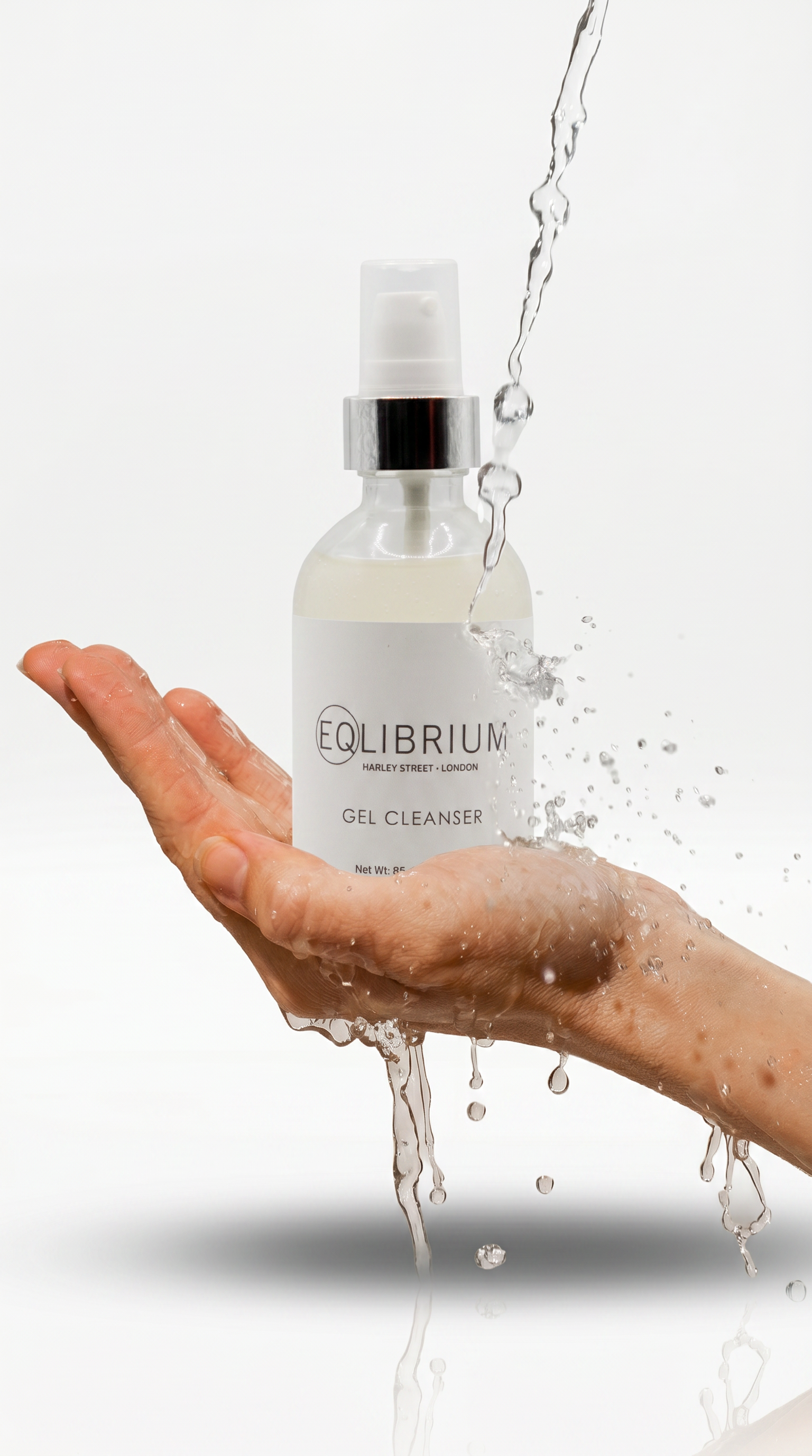 Gel cleanser for gentle cleansing