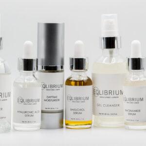 Post-acne recovery and scarring package for smoother,